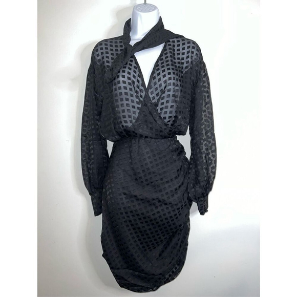 Anthropologie Dresses & Skirts - NEW! LE SUPERBE AUTOMATIC BLK/NOIR 6 Anthropologie Black Dress